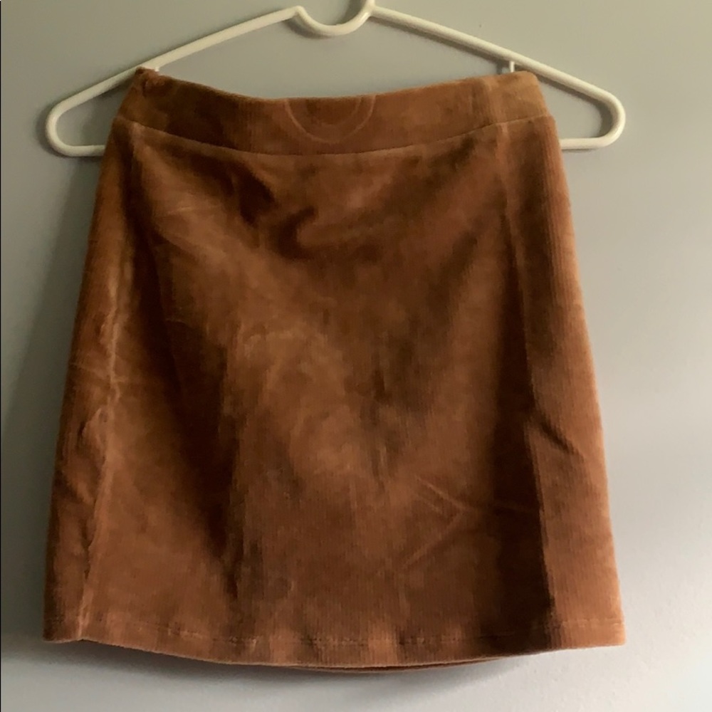 Velvet skirt